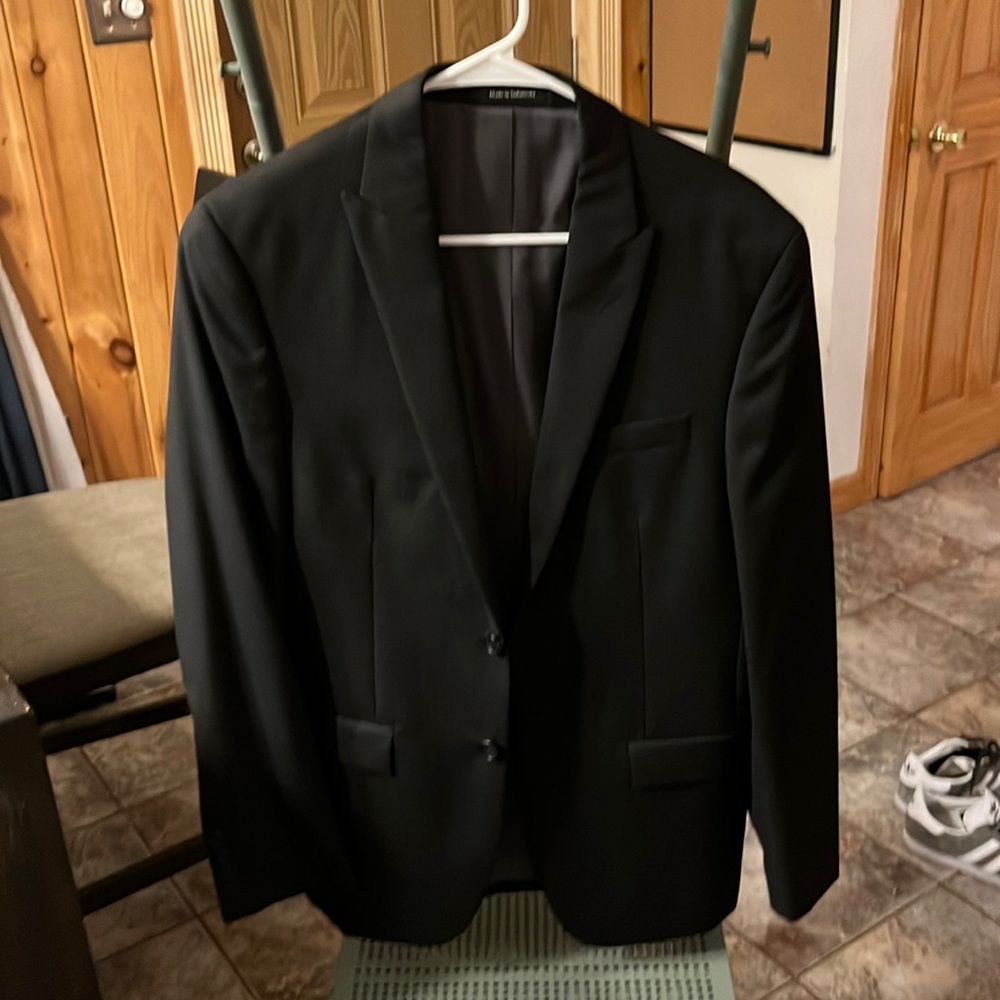 Black Egara Slim Fit Blazer